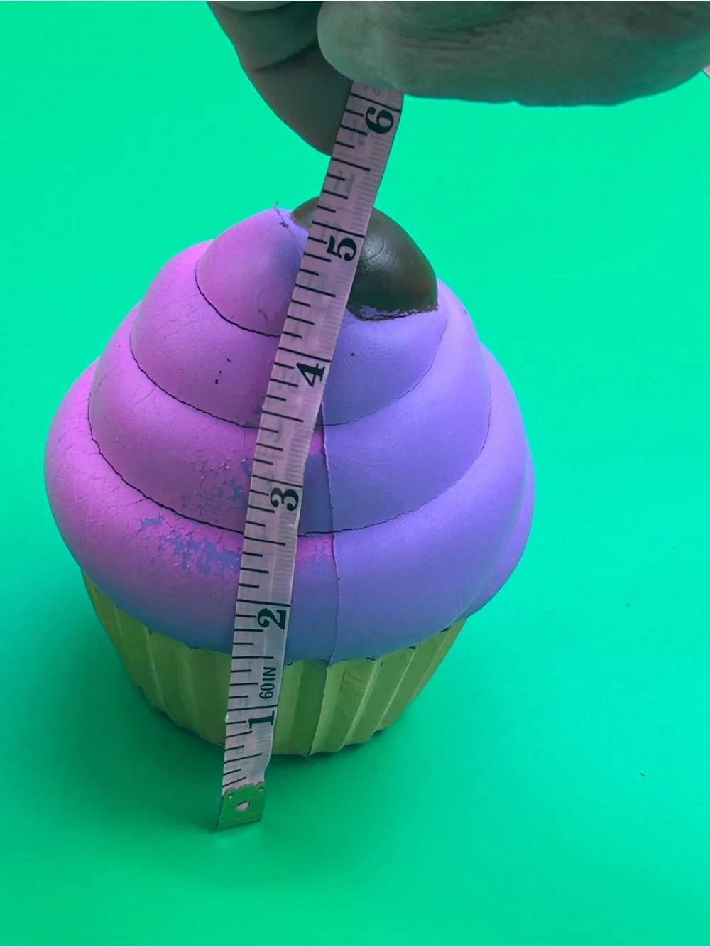 X-Large Purple Cupcake Cookie, Icecream cone Squishy Toys -